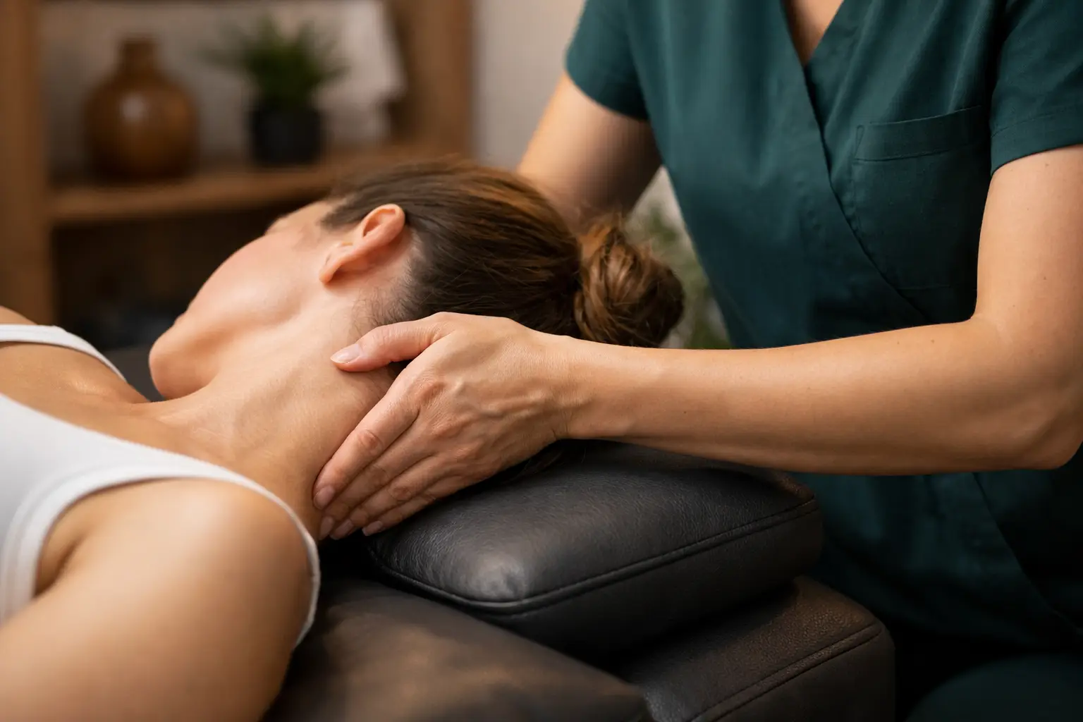 Home 1 Manuelle Therapie bei Nackenschmerzen